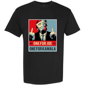 Trump One For Joe One For Kamala Garment-Dyed Heavyweight T-Shirt