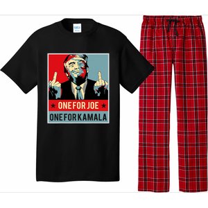 Trump One For Joe One For Kamala Pajama Set