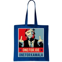 Trump One For Joe One For Kamala Tote Bag