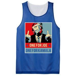 Trump One For Joe One For Kamala Mesh Reversible Basketball Jersey Tank