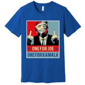 Trump One For Joe One For Kamala Premium T-Shirt