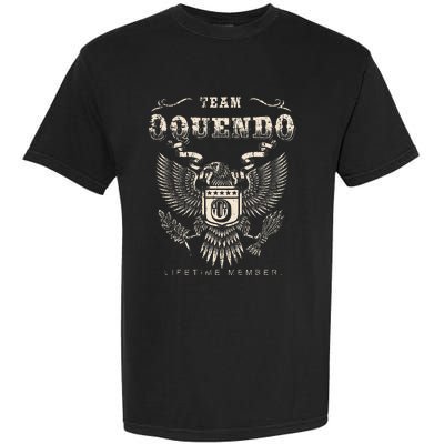 Team Oquendo Family Name Lifetime Member Garment-Dyed Heavyweight T-Shirt