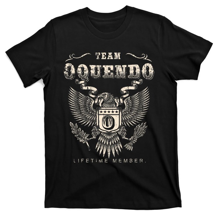 Team Oquendo Family Name Lifetime Member T-Shirt