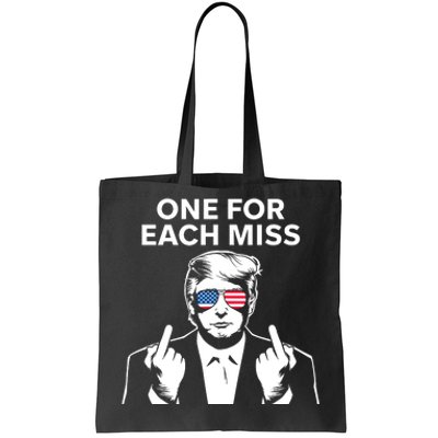 Trump One For Each Miss Funny Tote Bag