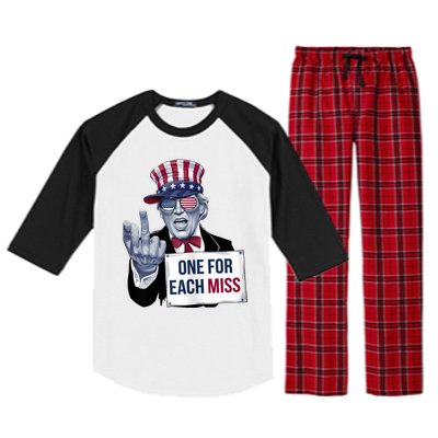 Trump One For Each Miss Raglan Sleeve Pajama Set