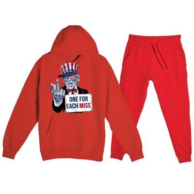 Trump One For Each Miss Premium Hooded Sweatsuit Set