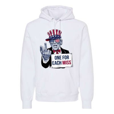 Trump One For Each Miss Premium Hoodie