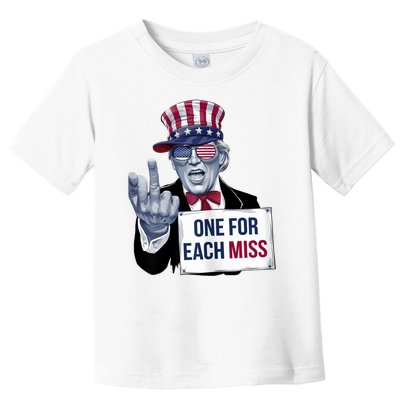 Trump One For Each Miss Toddler T-Shirt