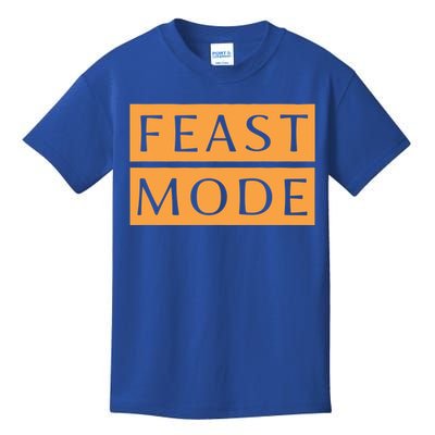 Thanksgiving Orange Feast Mode Gift Kids T-Shirt