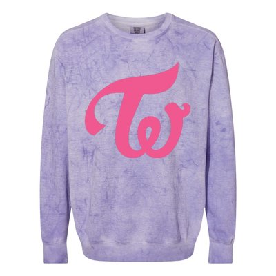 Twice Once Fando One In A Million Colorblast Crewneck Sweatshirt