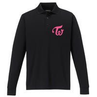 Twice Once Fando One In A Million Performance Long Sleeve Polo