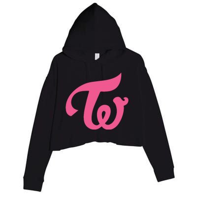 Twice Once Fando One In A Million Crop Fleece Hoodie