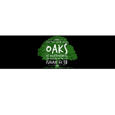 The Oaks Front And Back 2 Bumper Sticker