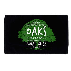 The Oaks Front And Back 2 Microfiber Hand Towel