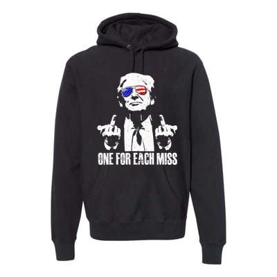 Trump One For Each Miss Premium Hoodie