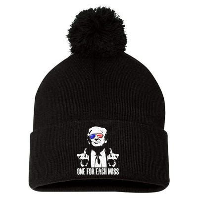 Trump One For Each Miss Pom Pom 12in Knit Beanie