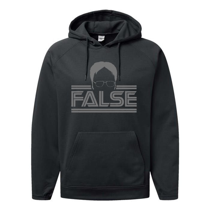 The Office False Gray Tonal Performance Fleece Hoodie