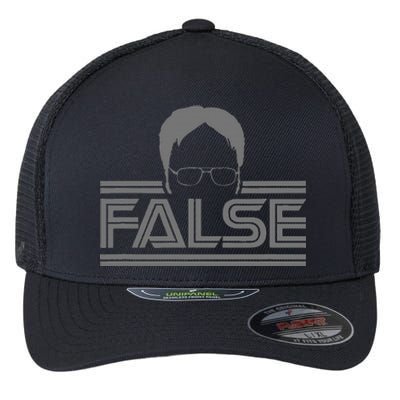 The Office False Gray Tonal Flexfit Unipanel Trucker Cap