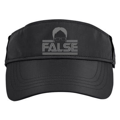 The Office False Gray Tonal Adult Drive Performance Visor