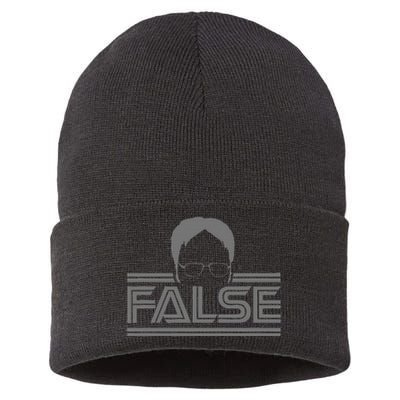 The Office False Gray Tonal Sustainable Knit Beanie