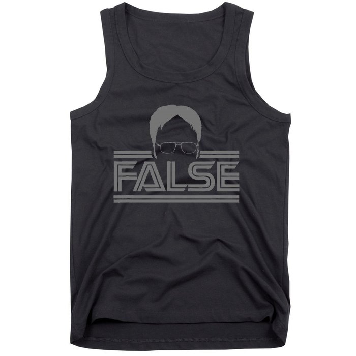 The Office False Gray Tonal Tank Top