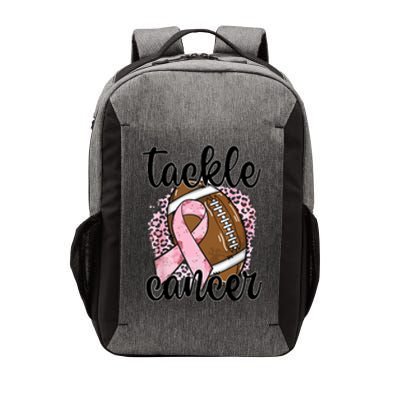 Tackle October Football Pink Ribbon Breast Cancer Awareness Gift Vector Backpack