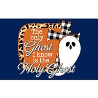 The Only Ghost I Know Is The Holy Ghost Halloween Christian Bumper Sticker