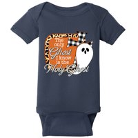 The Only Ghost I Know Is The Holy Ghost Halloween Christian Baby Bodysuit