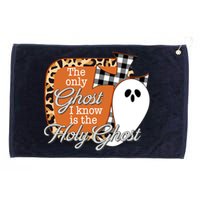 The Only Ghost I Know Is The Holy Ghost Halloween Christian Grommeted Golf Towel