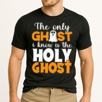 The Only Ghost I Know Is The Holy Ghost Halloween Christian Performance Shirt