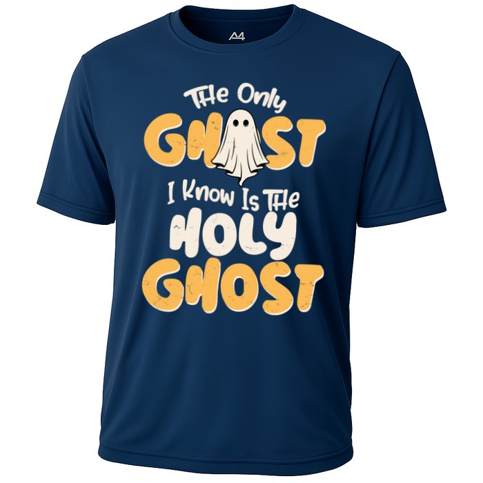The Only Ghost I Know Is The Hold Ghost Christian Halloween Performance Shirt