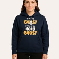 The Only Ghost I Know Is The Hold Ghost Christian Halloween Hoodie