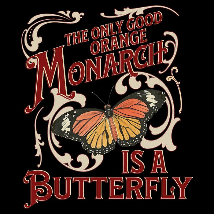 The Only Good Orange Monarch Is A Butterfly Insect Flowers City Backpack