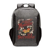 The Only Good Orange Monarch Is A Butterfly Insect Flowers Vector Backpack