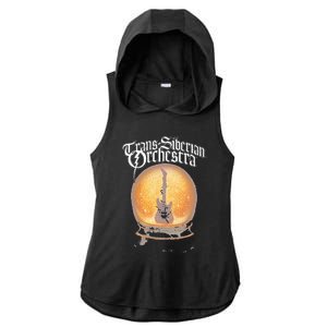 Transsiberian Orchestra – Guitar Globe Ladies PosiCharge Tri-Blend Wicking Draft Hoodie Tank