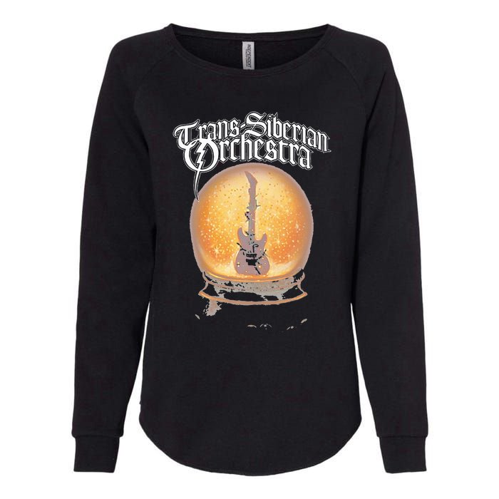 Transsiberian Orchestra – Guitar Globe Womens California Wash Sweatshirt