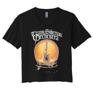 Transsiberian Orchestra – Guitar Globe Women's Crop Top Tee