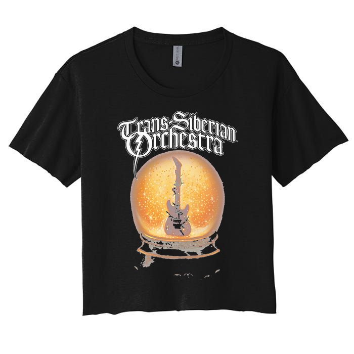 Transsiberian Orchestra – Guitar Globe Women's Crop Top Tee