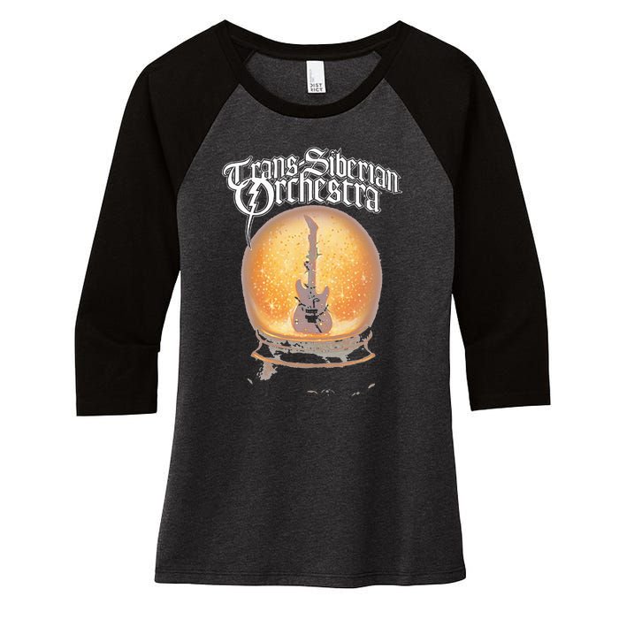 Transsiberian Orchestra – Guitar Globe Women's Tri-Blend 3/4-Sleeve Raglan Shirt