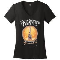 Transsiberian Orchestra – Guitar Globe Women's V-Neck T-Shirt