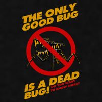 The Only Good Bug Is A Dead Bug Ladies PosiCharge Tri-Blend Wicking Tank