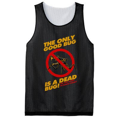 The Only Good Bug Is A Dead Bug Mesh Reversible Basketball Jersey Tank