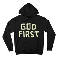 Taped Off God First Hoodie