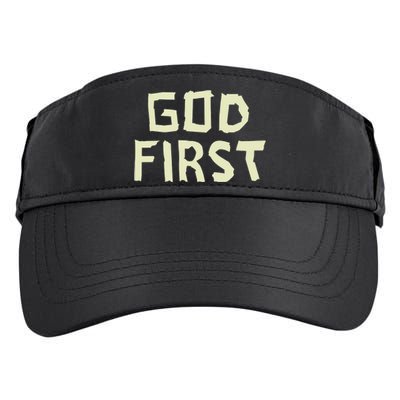 Taped Off God First Adult Drive Performance Visor