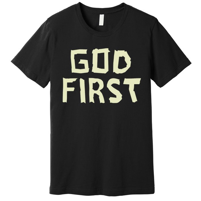 Taped Off God First Premium T-Shirt