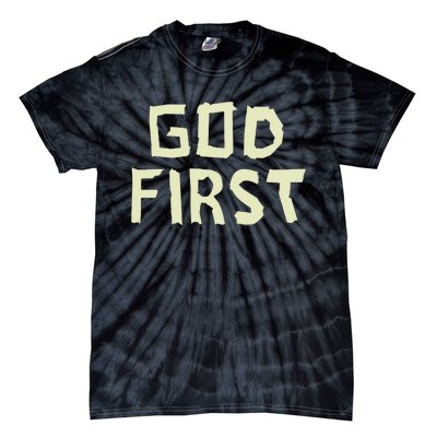 Taped Off God First Tie-Dye T-Shirt