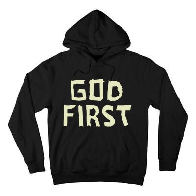 Taped Off God First Tall Hoodie