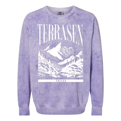 Throne Of Glass Merch Colorblast Crewneck Sweatshirt