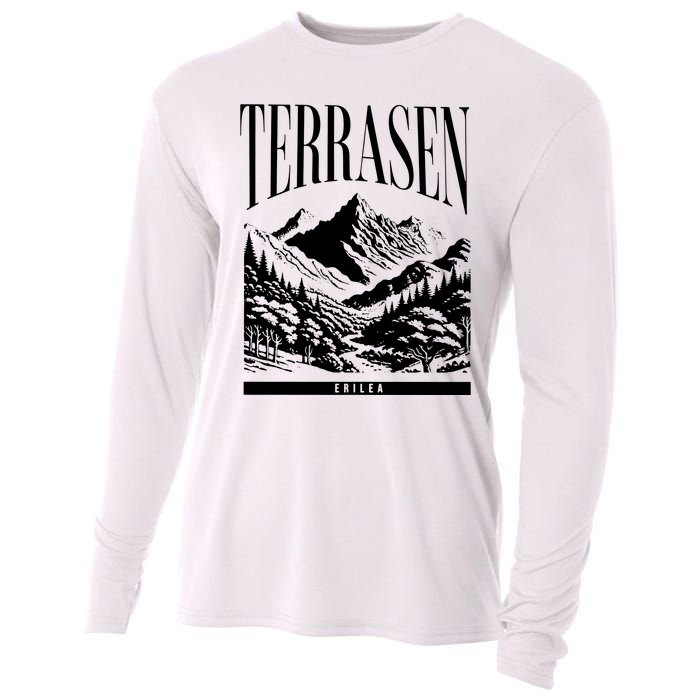 Throne Of Glass Merch Cooling Performance Long Sleeve Crew