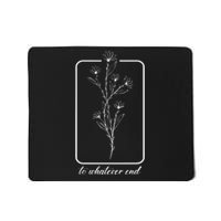 Throne Of Glass Flower Mousepad